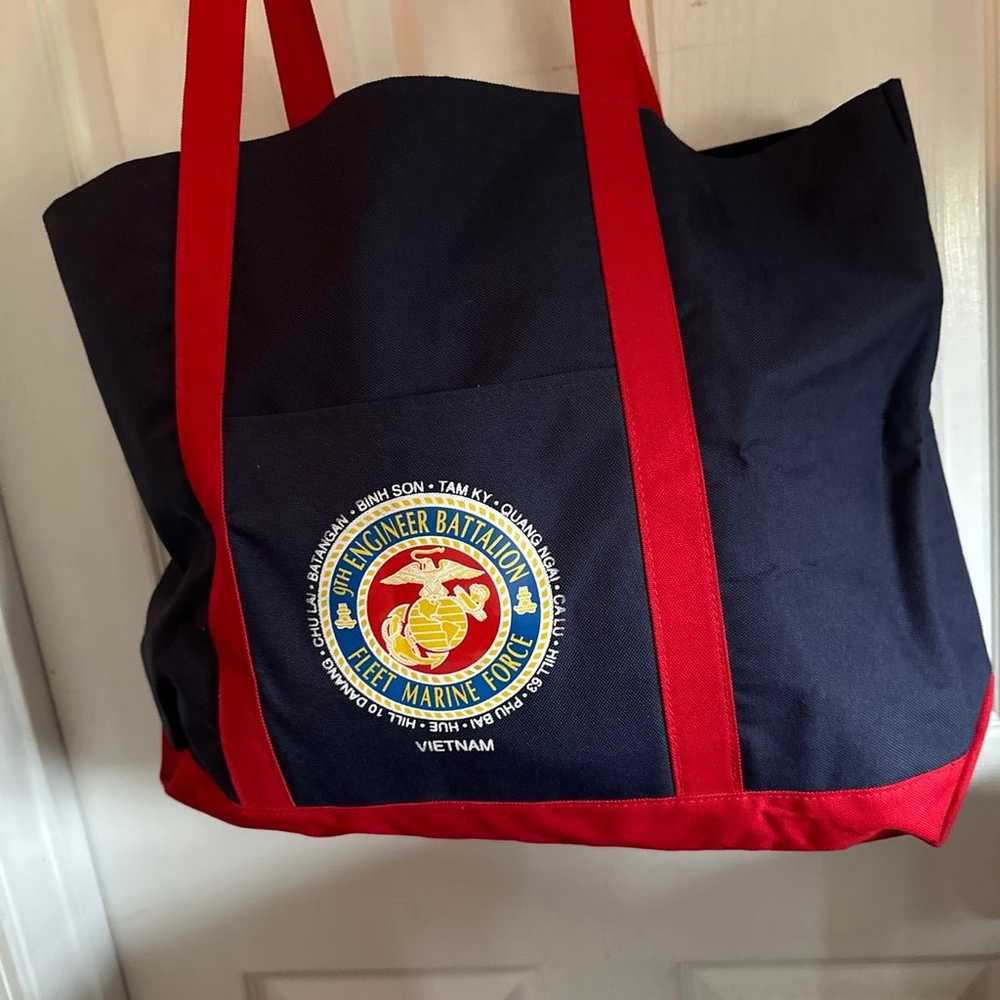 Vintage USMC VIETNAM TOTE BAG - image 2