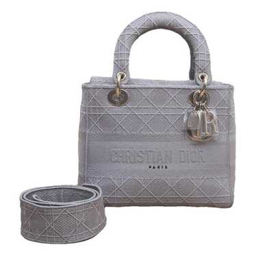 Dior Lady D-Lite cloth handbag - image 1