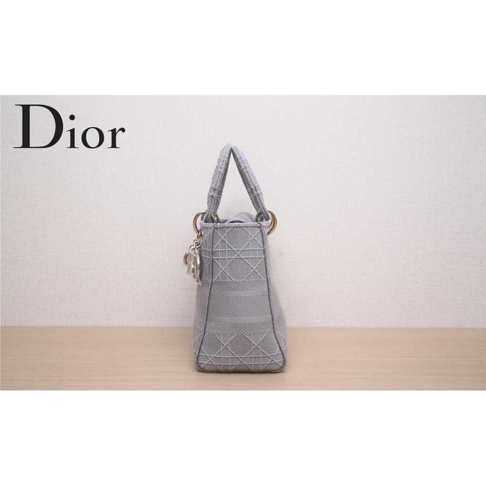 Dior Lady D-Lite cloth handbag - image 2