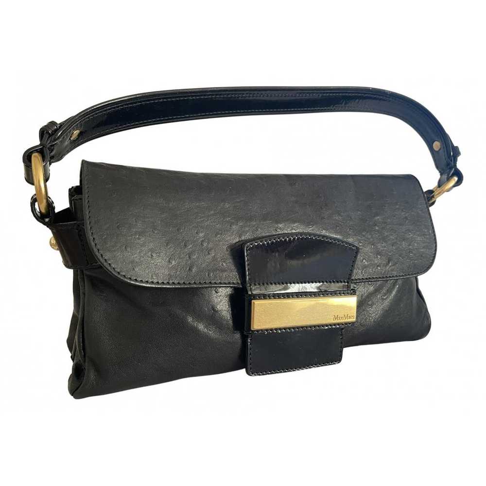 Max Mara Ostrich handbag - image 1