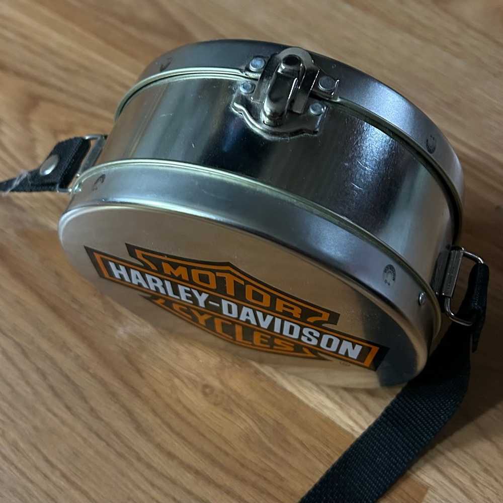 vintage Harley-Davidson metal purse unused - image 3