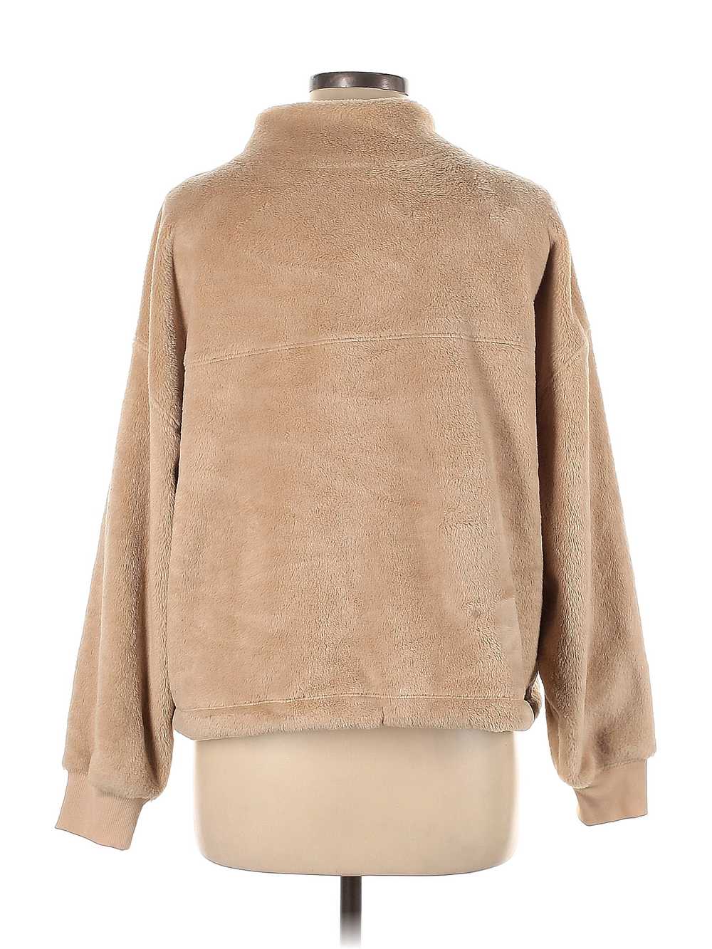 Old Navy Women Brown Fleece L - image 2