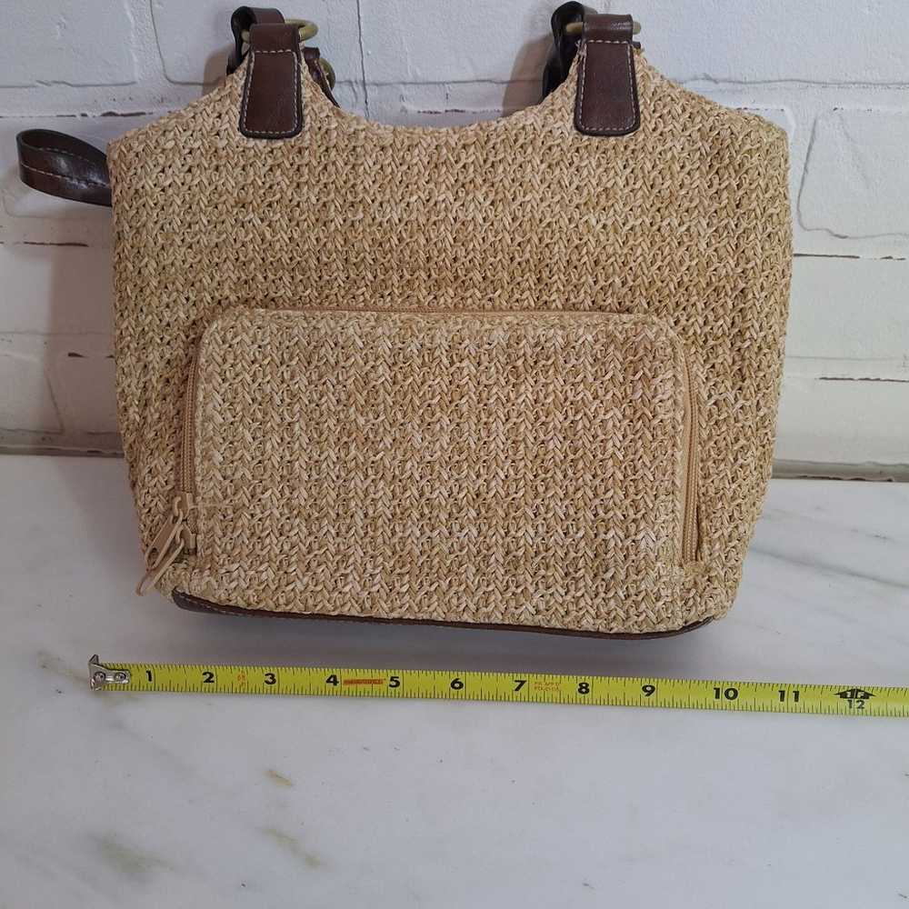 Vtg Rosetti Woven bag with wallet - image 5