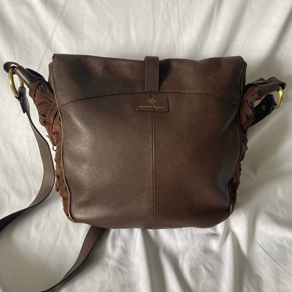 Leather Nanette Lepore crossbody - image 3