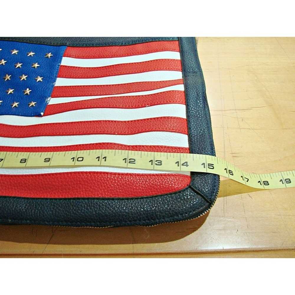 Patriotic USA Flag Chain Handle Shoulder Bag Purs… - image 10