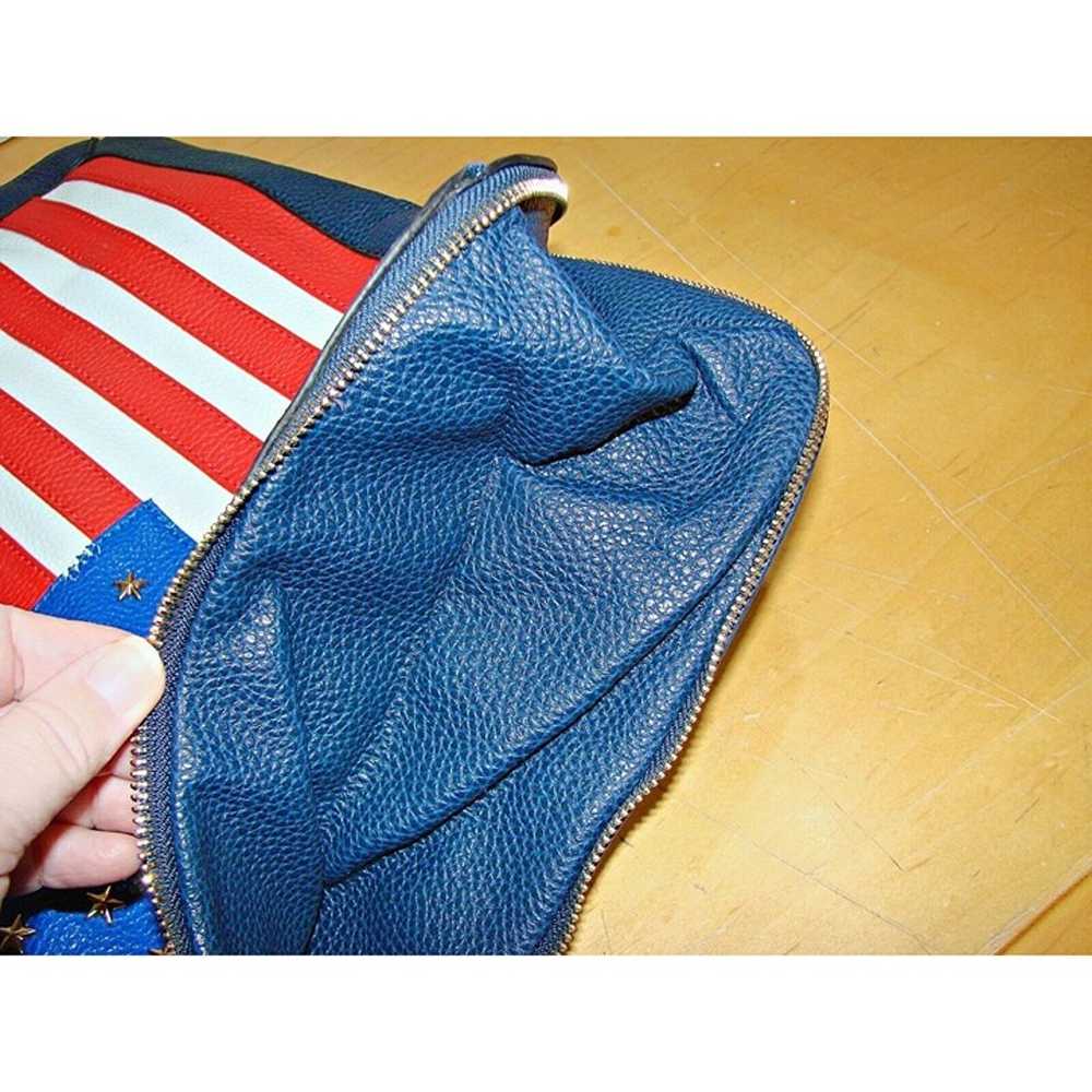 Patriotic USA Flag Chain Handle Shoulder Bag Purs… - image 8