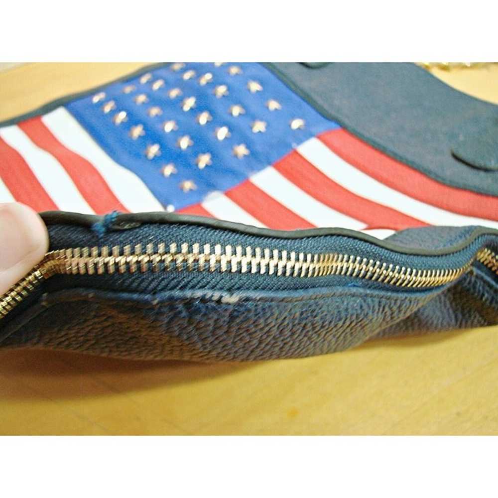 Patriotic USA Flag Chain Handle Shoulder Bag Purs… - image 9