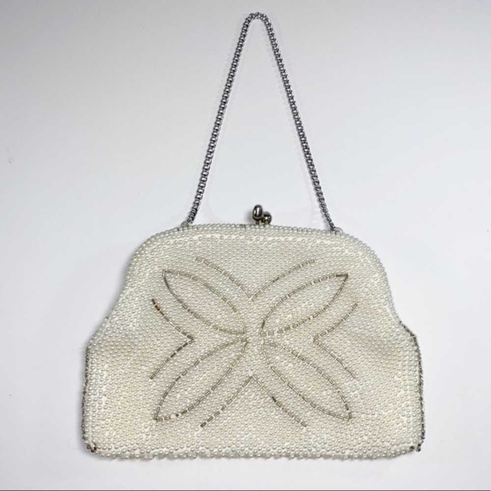 Vintage Mercury Pearl Clasp Mini Bag - image 1