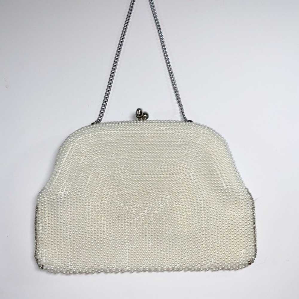 Vintage Mercury Pearl Clasp Mini Bag - image 4