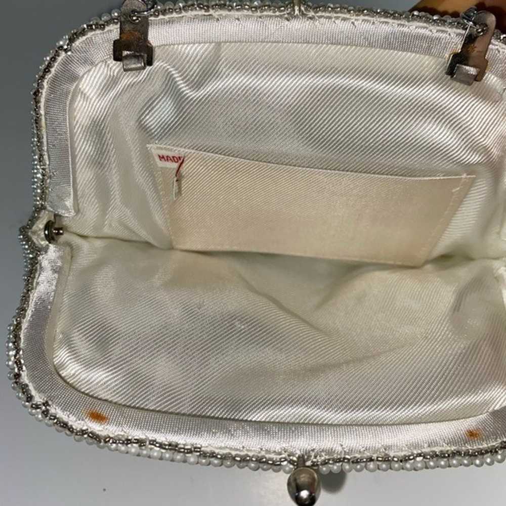 Vintage Mercury Pearl Clasp Mini Bag - image 7