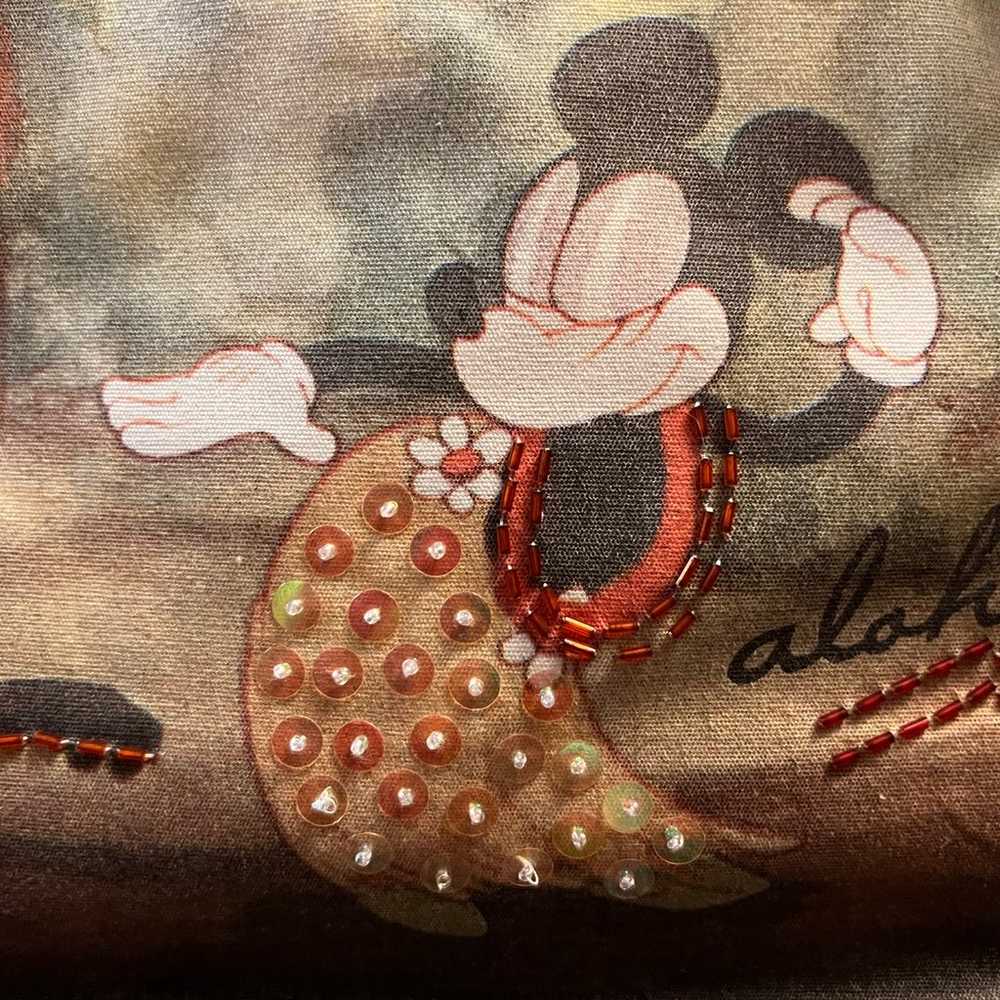 Disney Bag Aloha Purse Tote Minnie Mickey Mouse V… - image 3