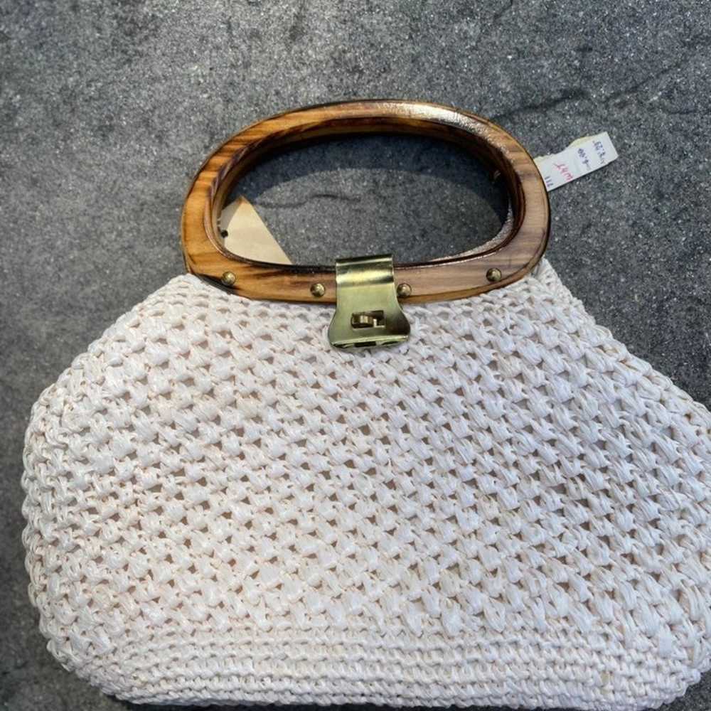 Vintage Forsum Handbag, Handmade in Japa - image 1