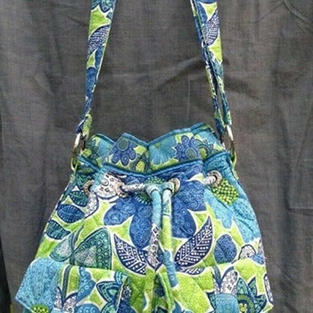 Set 2 Vera Bradley Shoulder Handbag Purse Blue & … - image 6