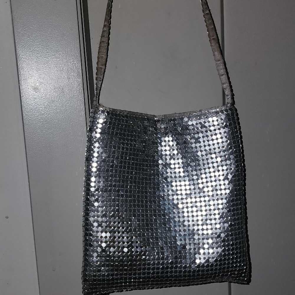 Vintage Silver Disco IMPO Purse - image 2