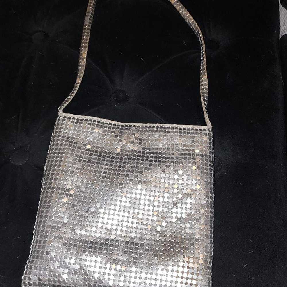 Vintage Silver Disco IMPO Purse - image 4