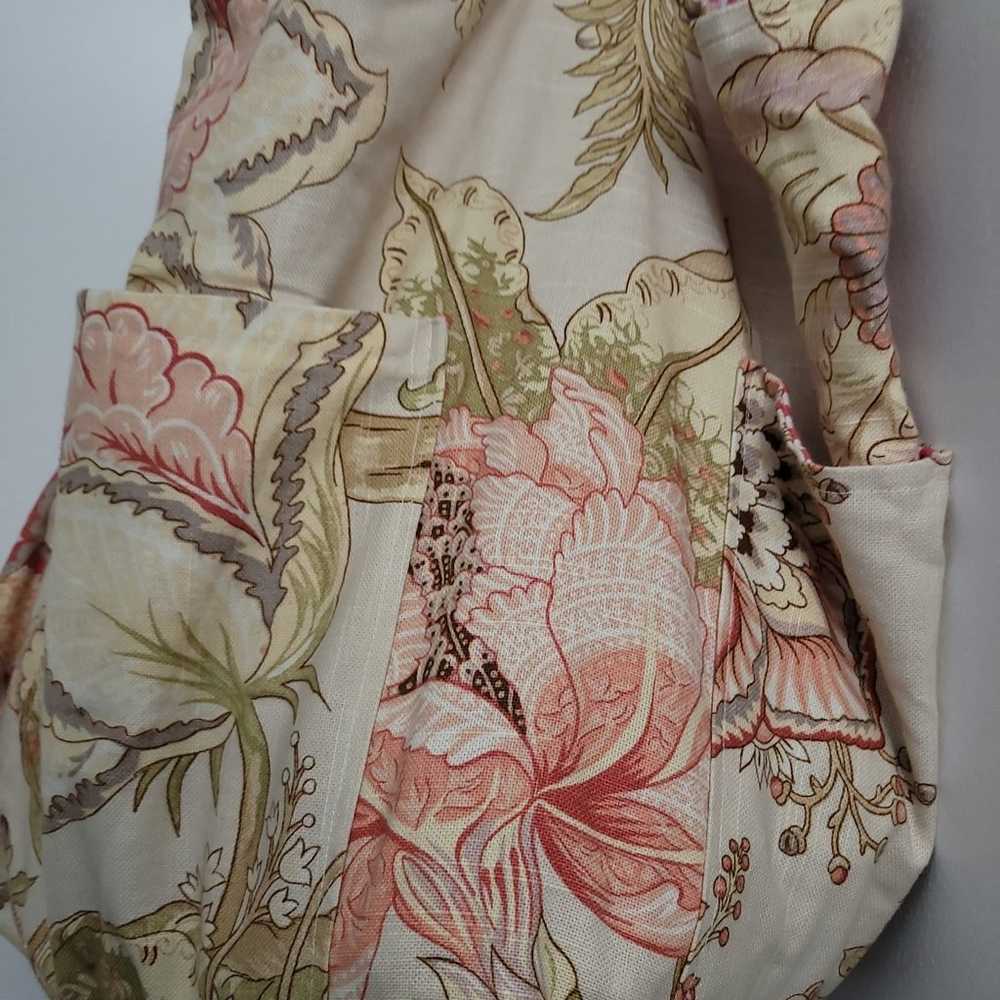 Bohemian and handmade XL shoulder bag, made of 10… - image 3