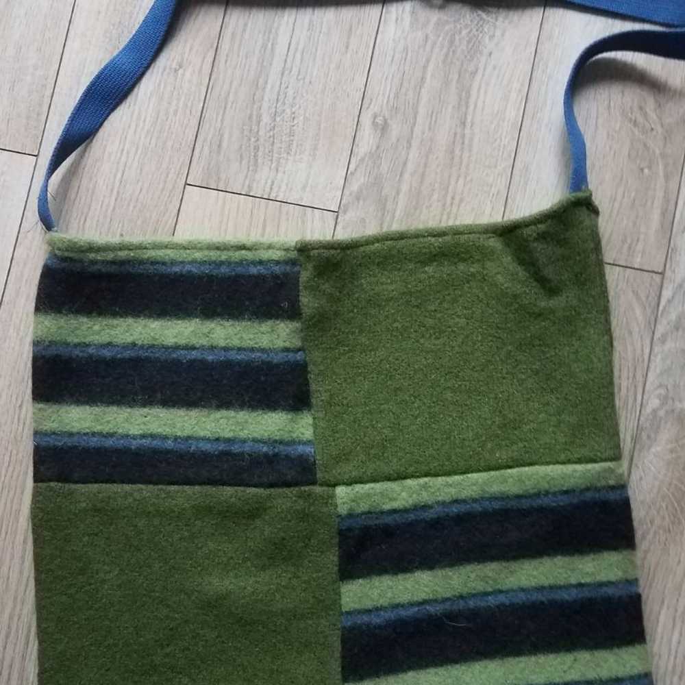 Handmade felted recycled sweater bag - image 3