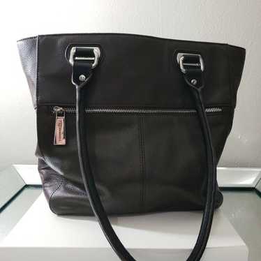 ~Vintage | Tignanello Chocolate Brown Leather Purs