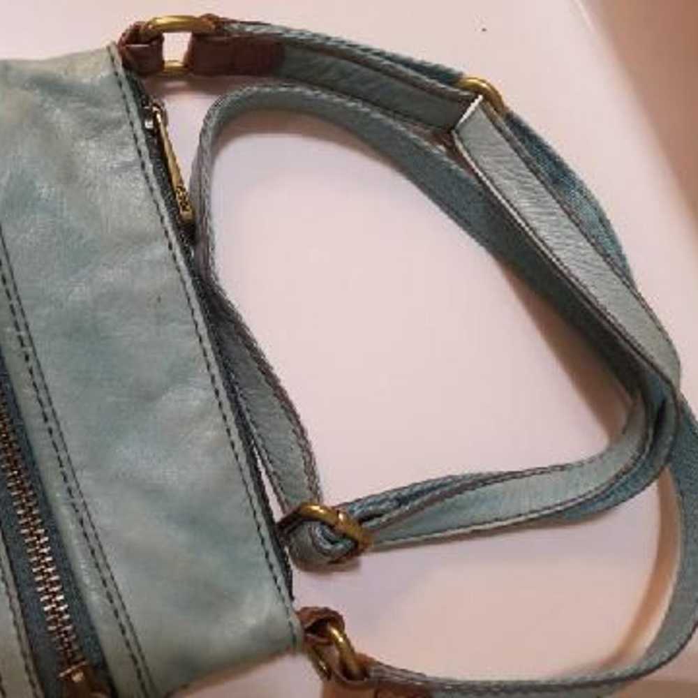 Fossil vintage handbag.  Crossbody - image 4