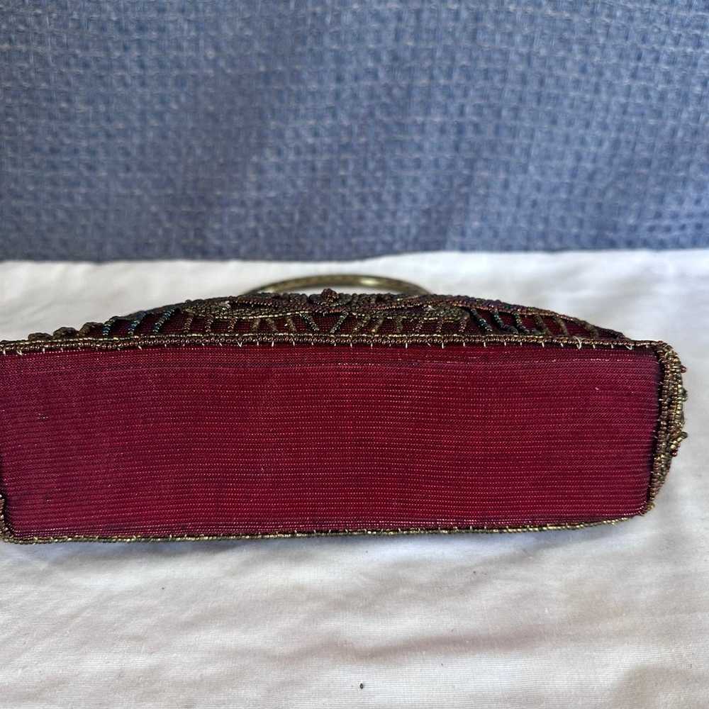 Vintage Beaded Evening Bag - image 6