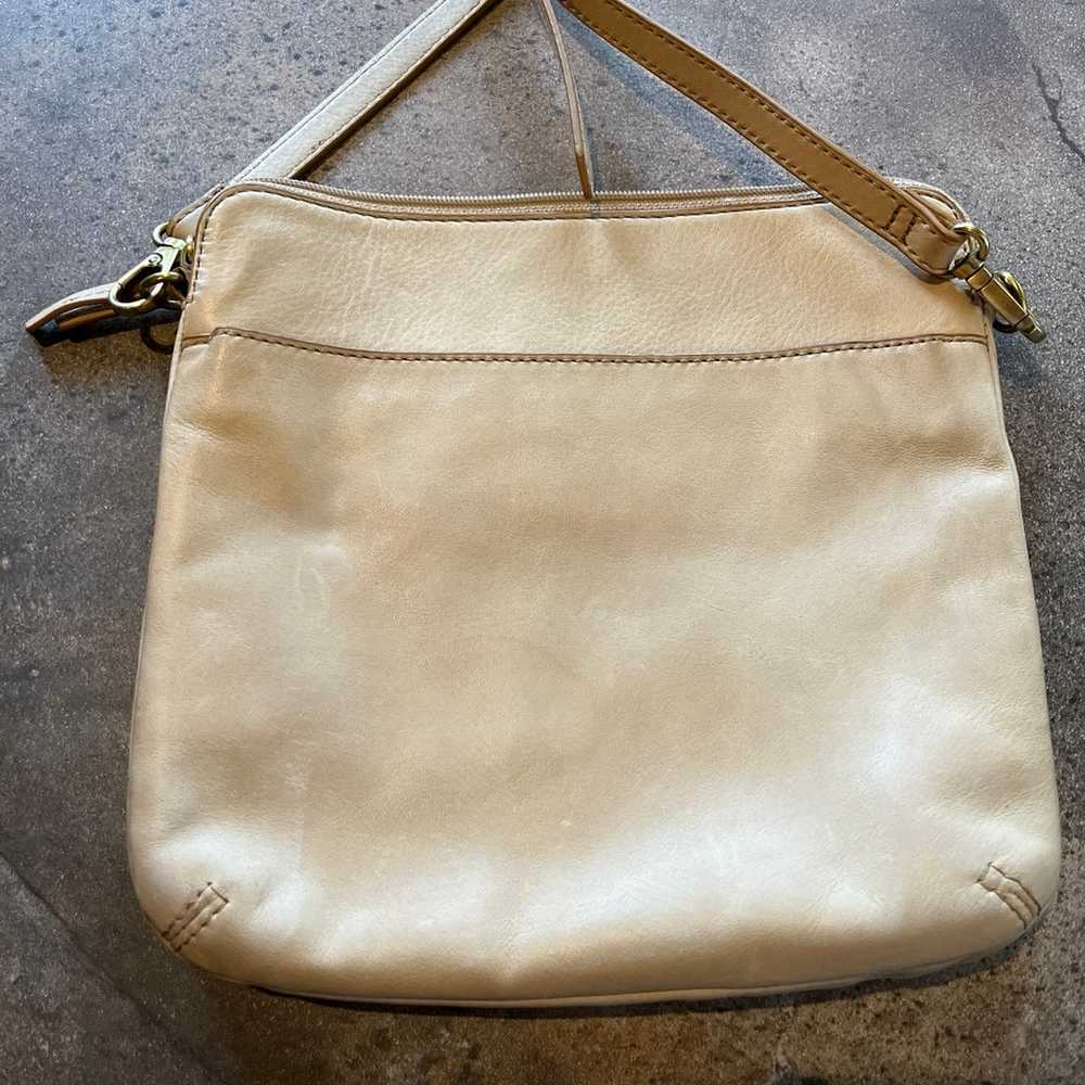 Vintage Fossil Leather Crossbody - image 4