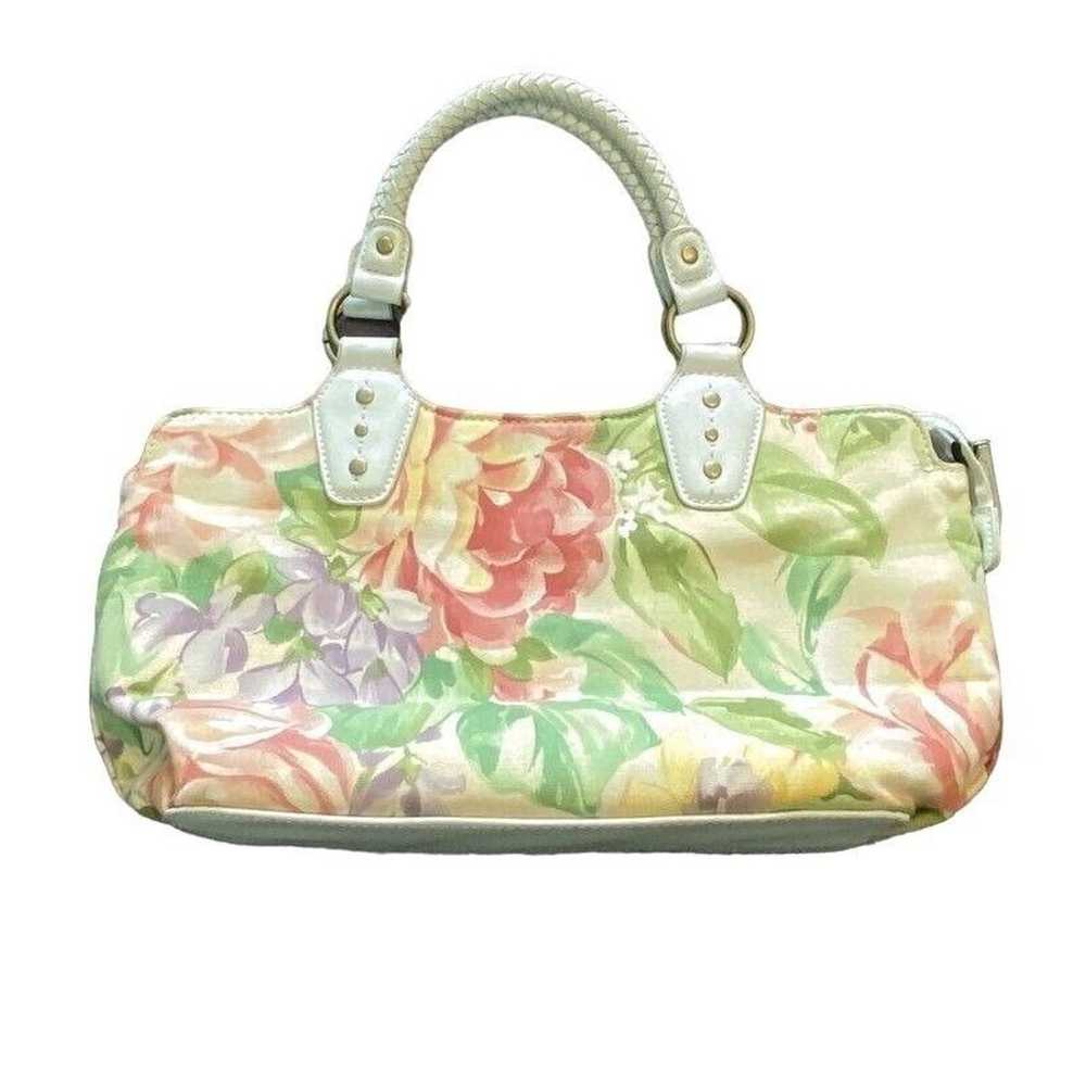 Fossil Relic Purse Multicolor Floral Fabric Lined… - image 1