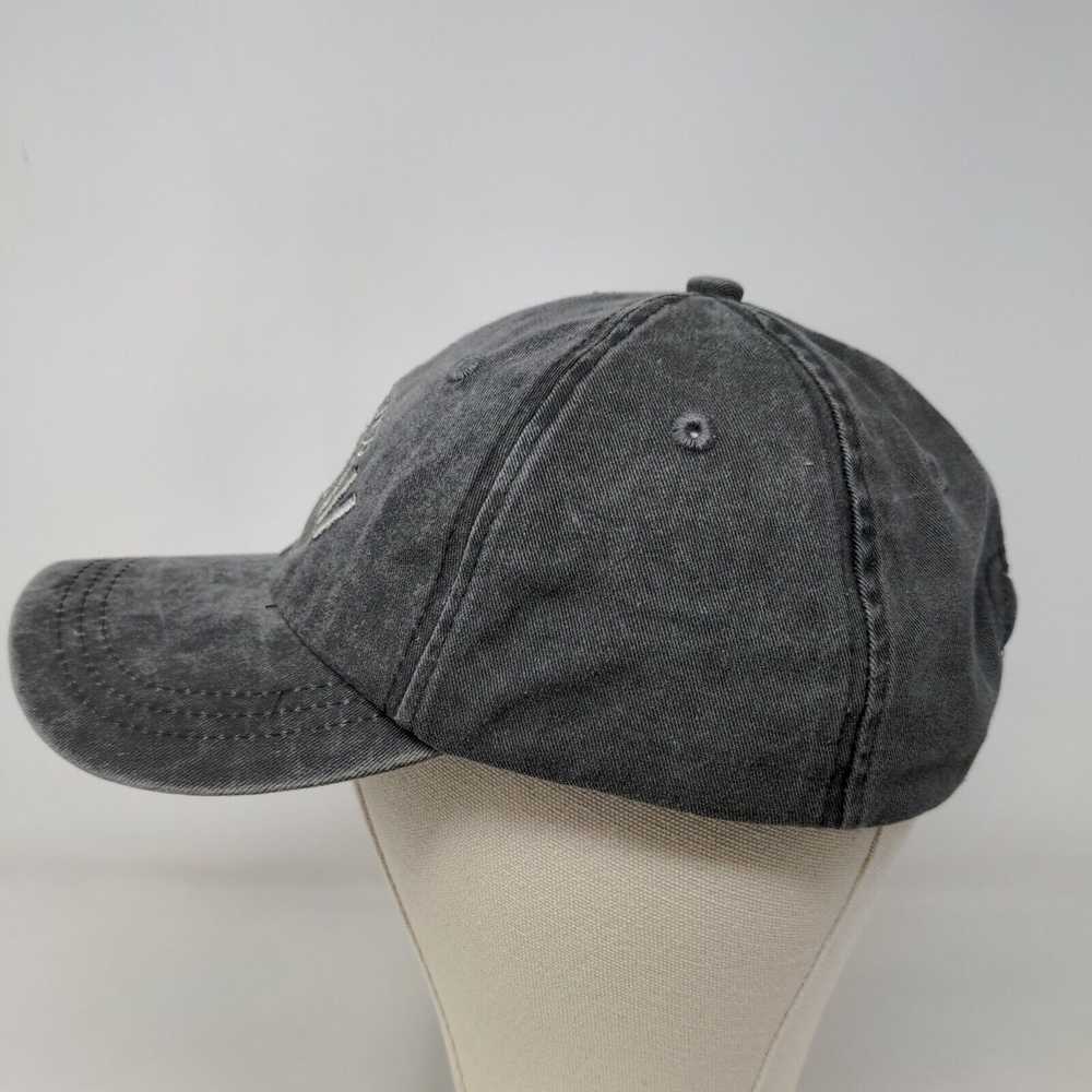 Unbranded Men's Slideback Hat Gray Adjustable Emb… - image 3