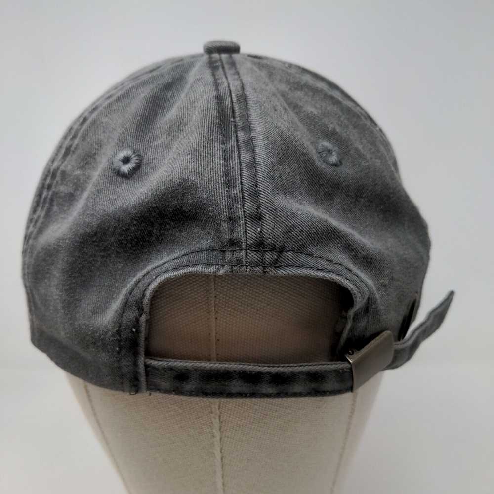 Unbranded Men's Slideback Hat Gray Adjustable Emb… - image 5