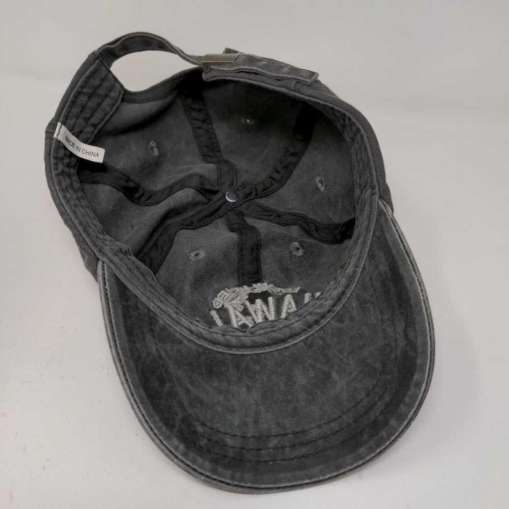 Unbranded Men's Slideback Hat Gray Adjustable Emb… - image 6