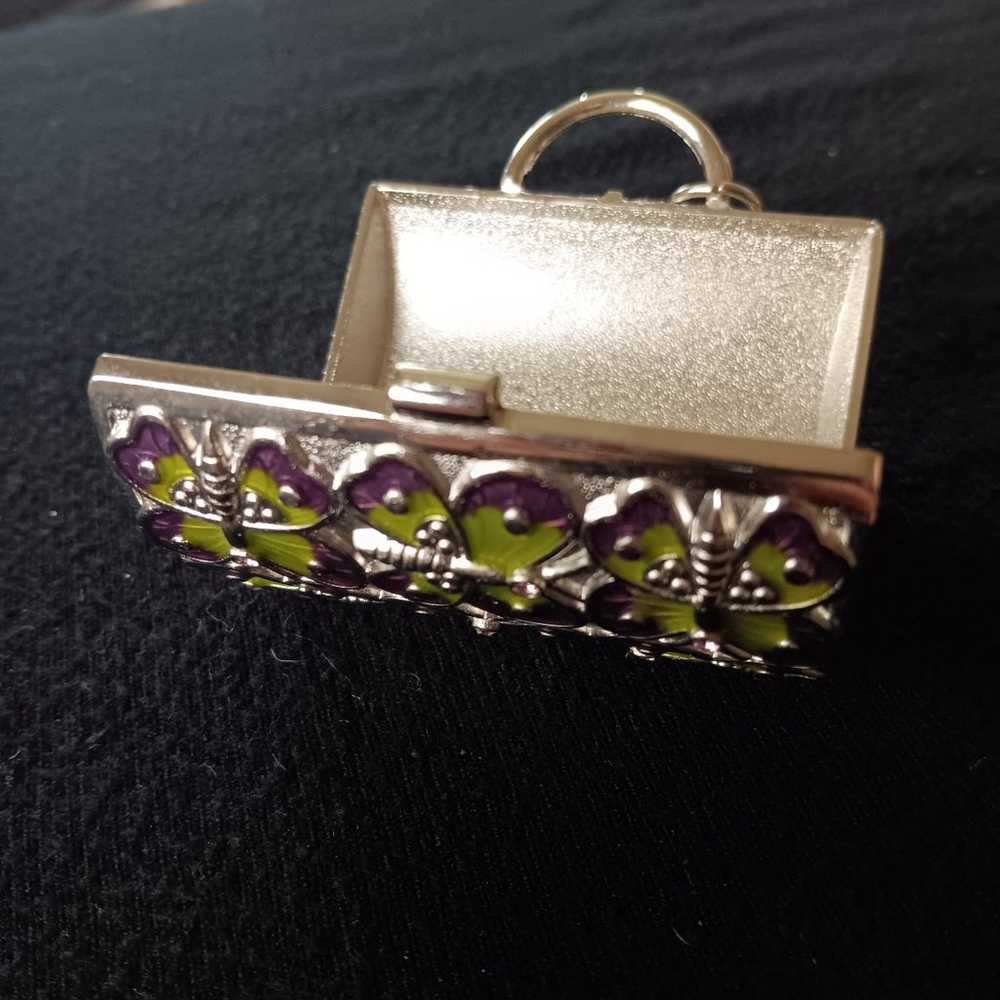 Vintage Judith Leiber Pill Box/ Coin Purse - image 4