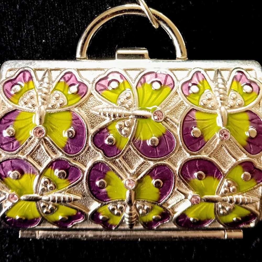 Vintage Judith Leiber Pill Box/ Coin Purse - image 7