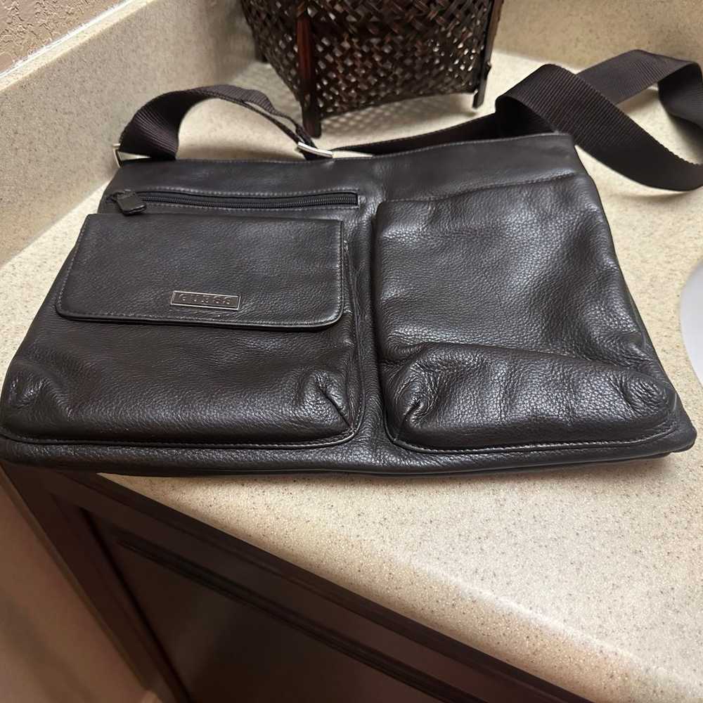 Vintage Guess Leather Envelope Crossbody - image 7