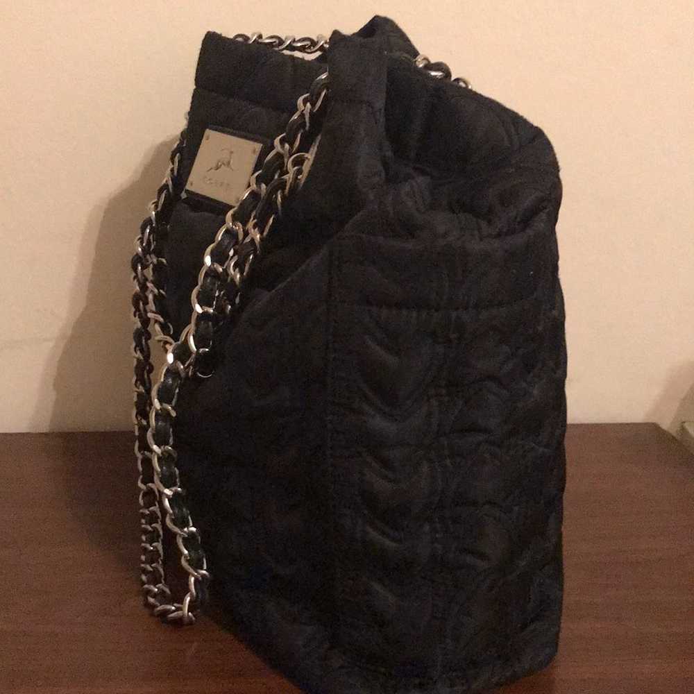 Koret Black Quilted Shoulder Bag - image 2