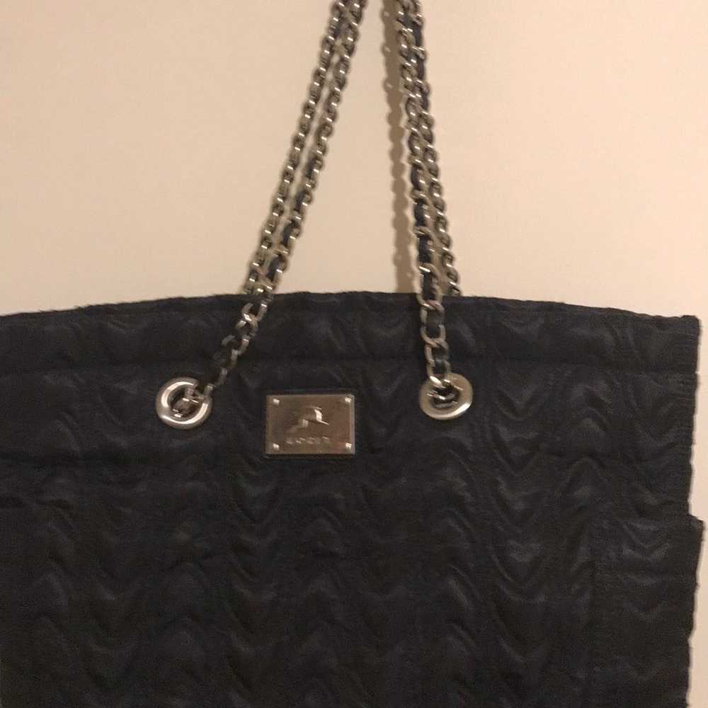 Koret Black Quilted Shoulder Bag - image 5