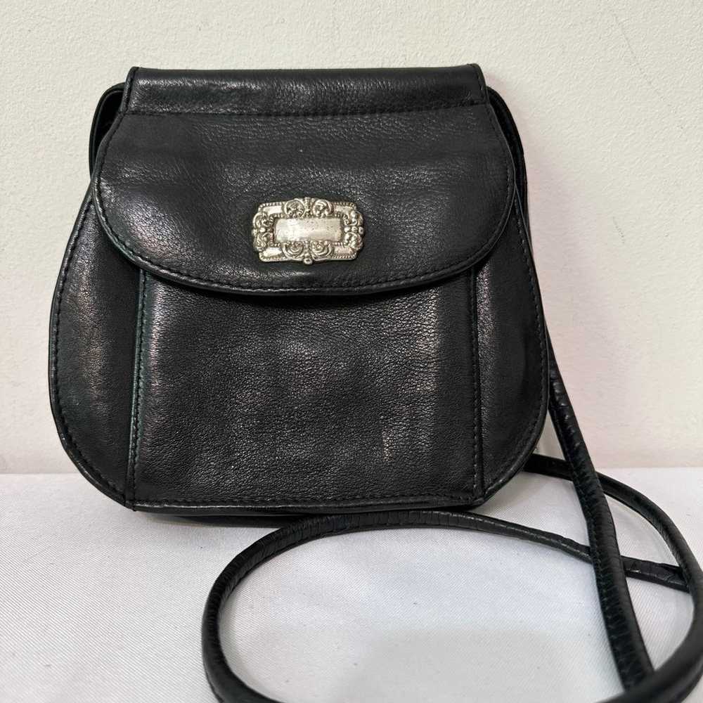 FOSSIL LEATHER CROSSBODY black - image 1