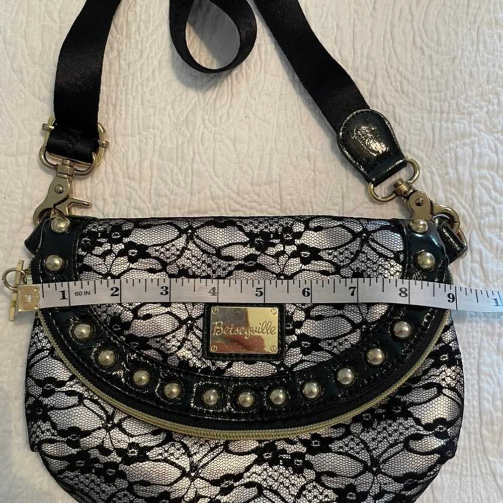 Betseyville Vintage Studded Tote Bag By Betsy Joh… - image 10