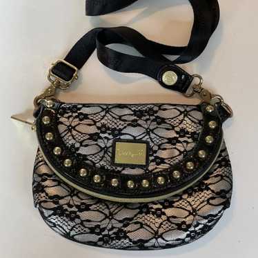 Betseyville Vintage Studded Tote Bag By Betsy Joh… - image 1