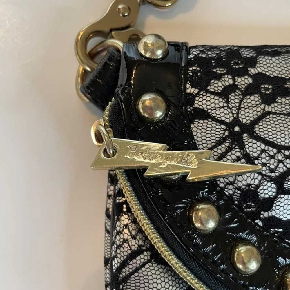 Betseyville Vintage Studded Tote Bag By Betsy Joh… - image 2