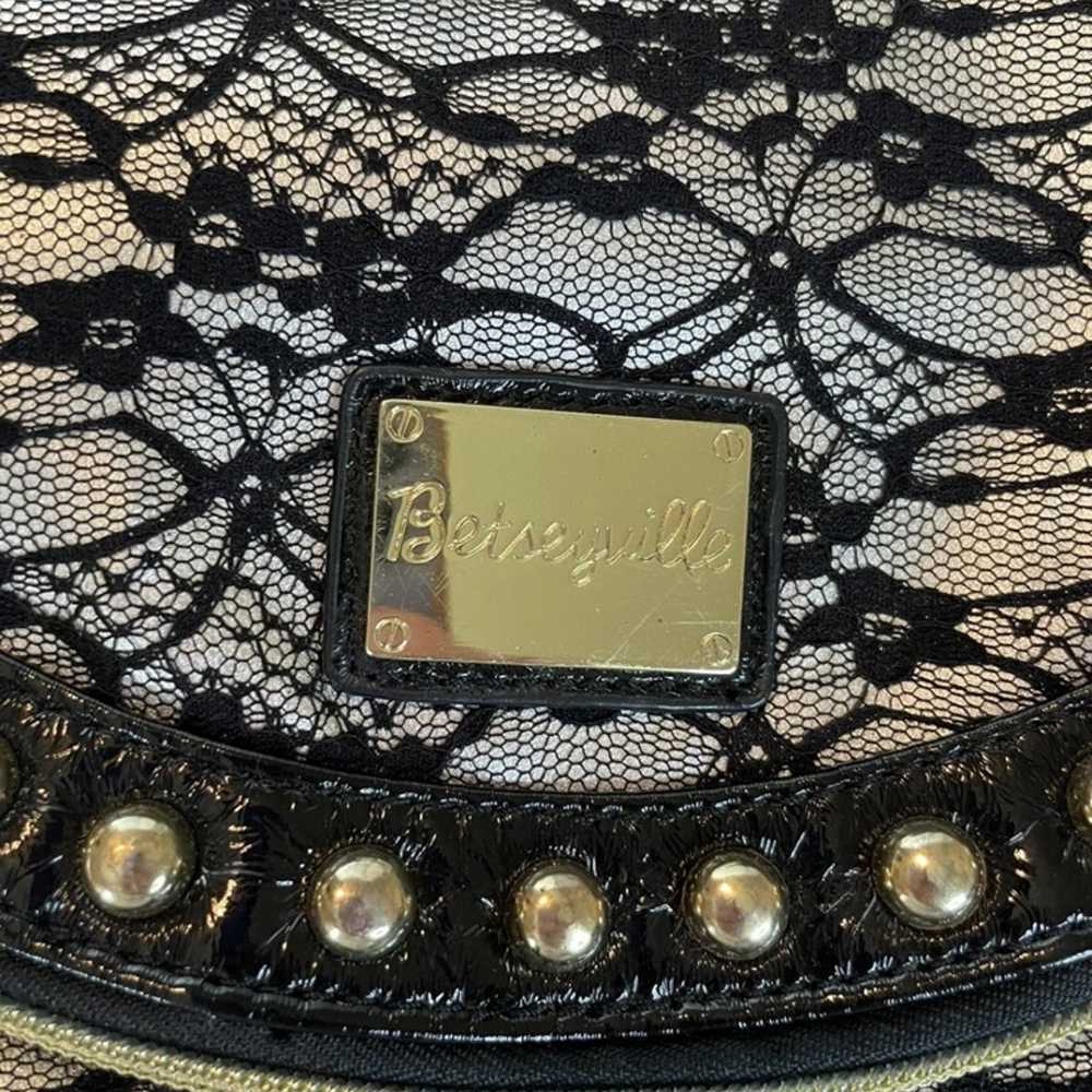 Betseyville Vintage Studded Tote Bag By Betsy Joh… - image 3