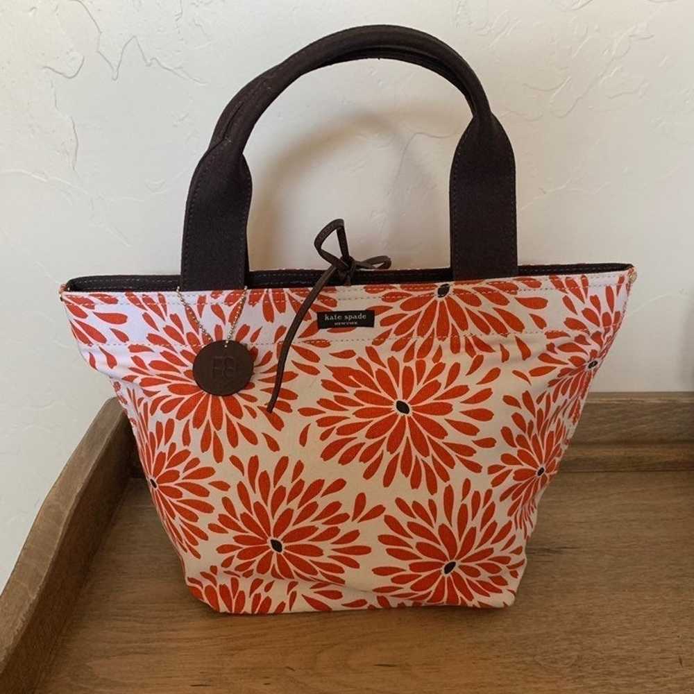 Kate Spade Floral Canvas Bag - image 1