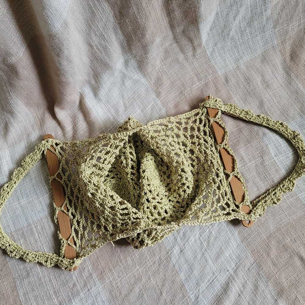 70s Macrame Bag - image 4