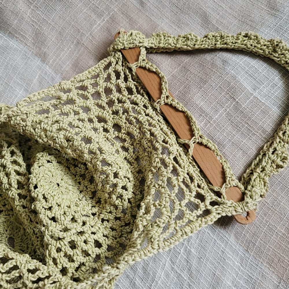 70s Macrame Bag - image 5