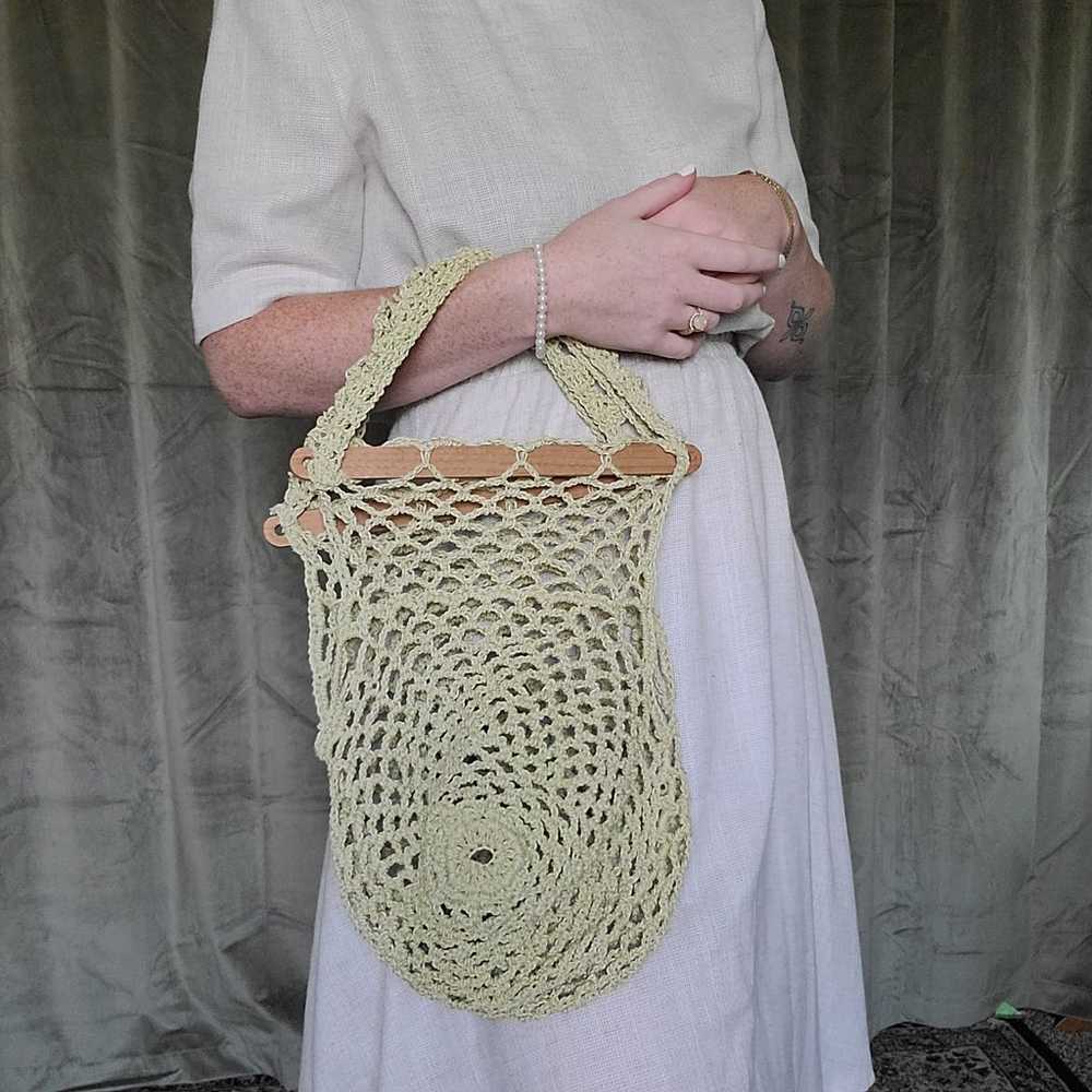 70s Macrame Bag - image 6