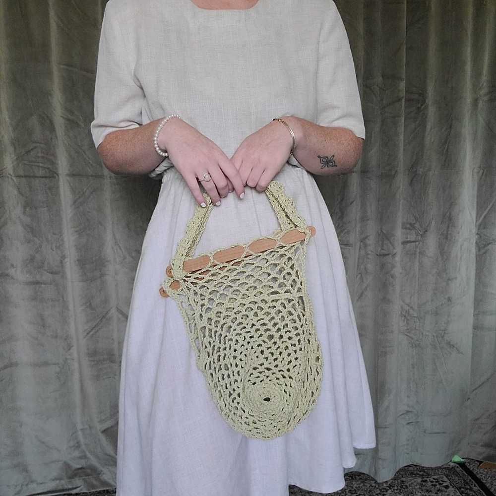 70s Macrame Bag - image 7