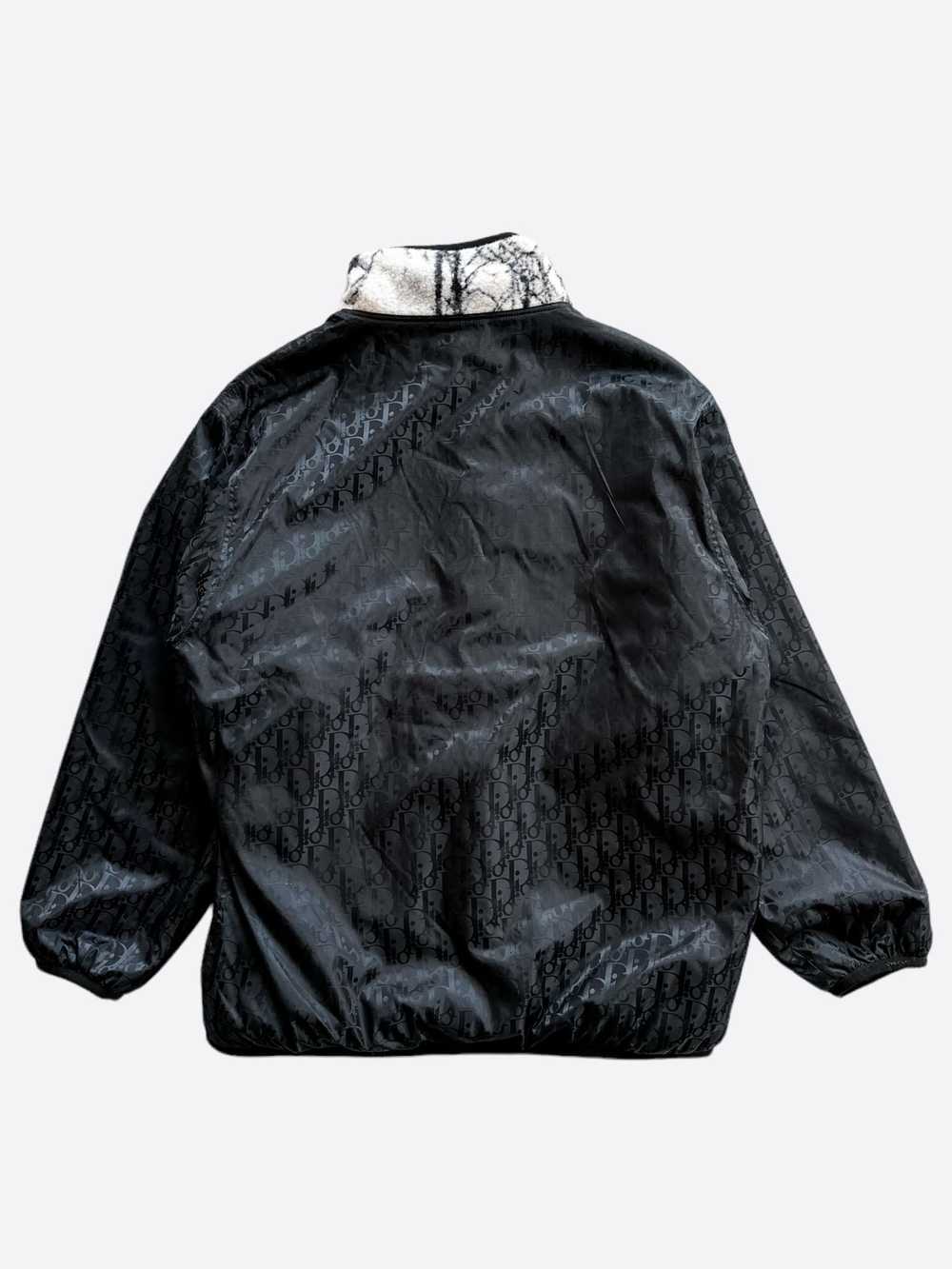 Dior Dior Black Oblique Reversible Fleece Jacket - image 3