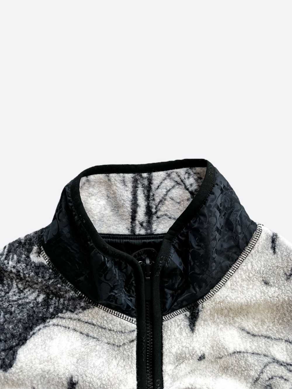 Dior Dior Black Oblique Reversible Fleece Jacket - image 6