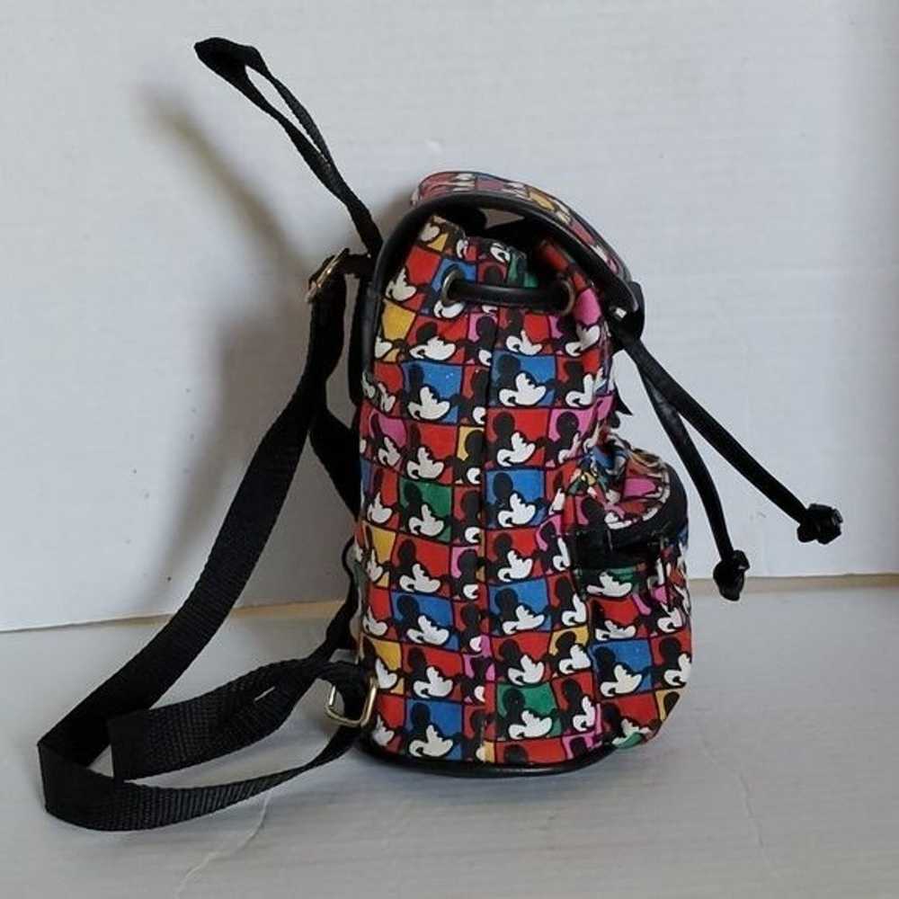 Vintage Disney Mickey Mouse & Co Mini Backpack Ba… - image 2