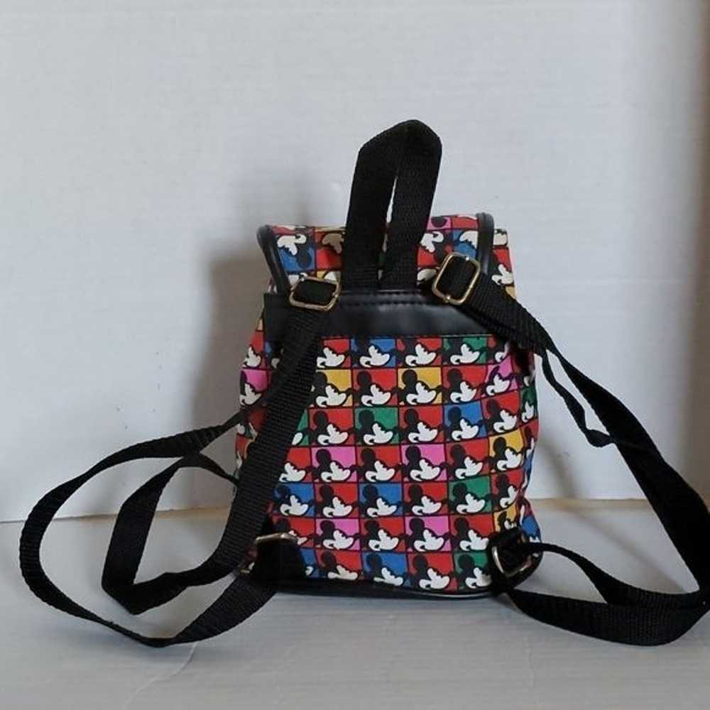 Vintage Disney Mickey Mouse & Co Mini Backpack Ba… - image 3