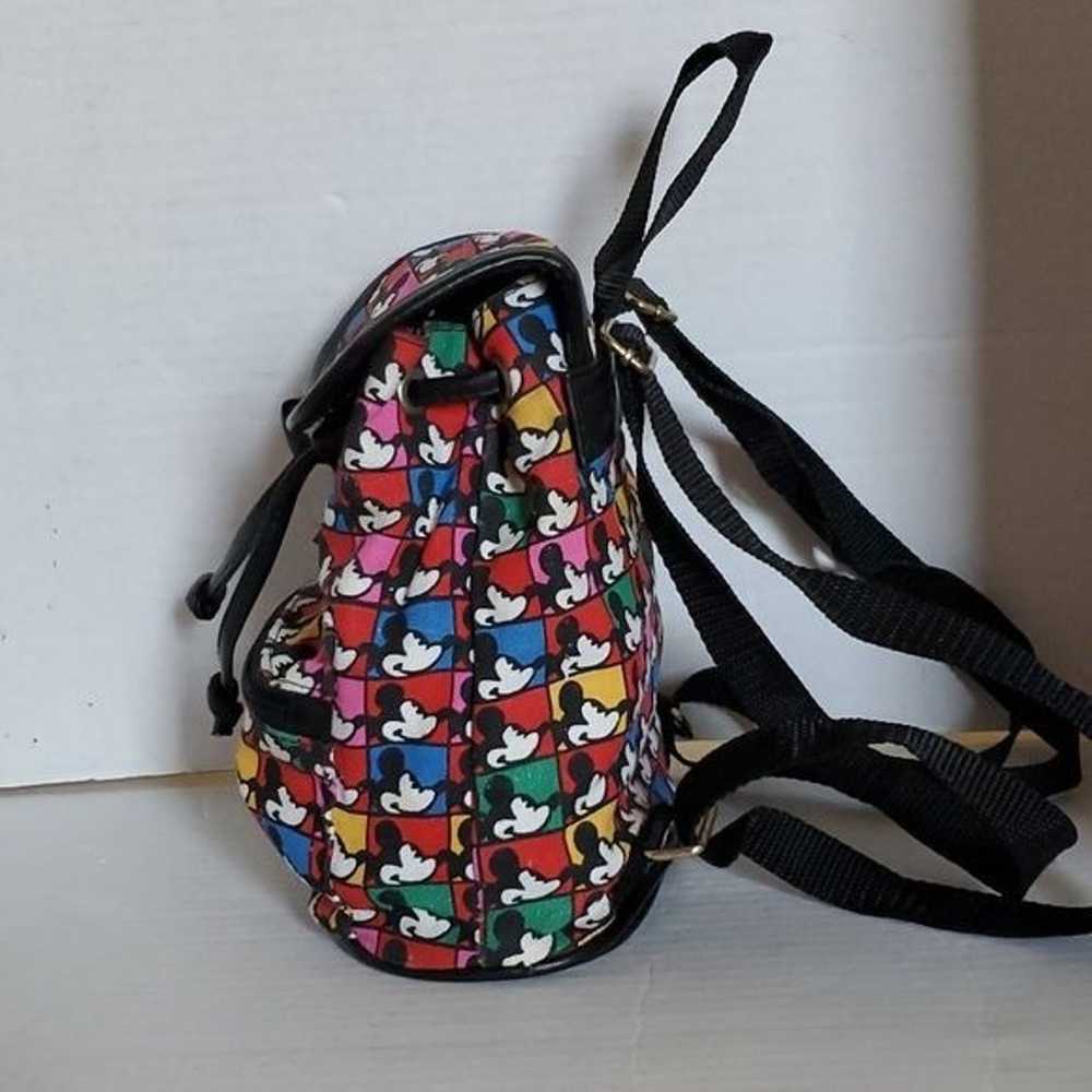 Vintage Disney Mickey Mouse & Co Mini Backpack Ba… - image 4