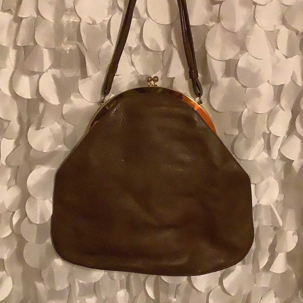 Vintage Pebbled Leather Shoulder Bag - image 3